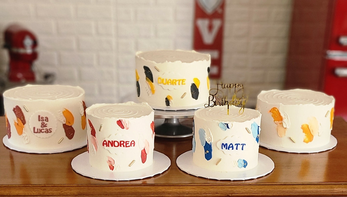 Fast Cake 6in round - up to 15people