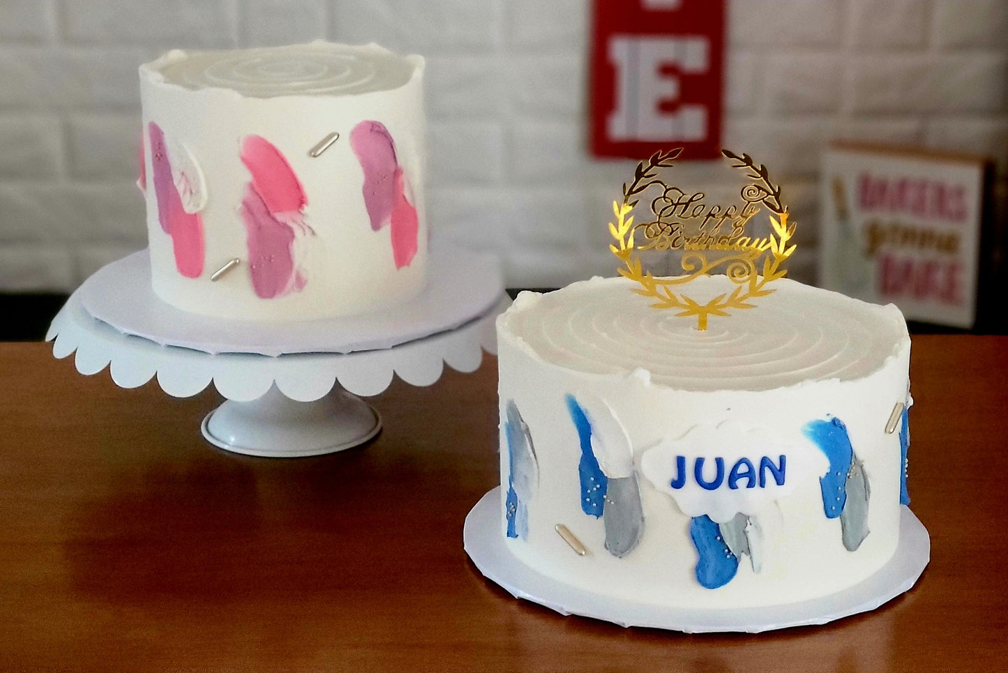 Fast Cake 8in round - up to 25 people