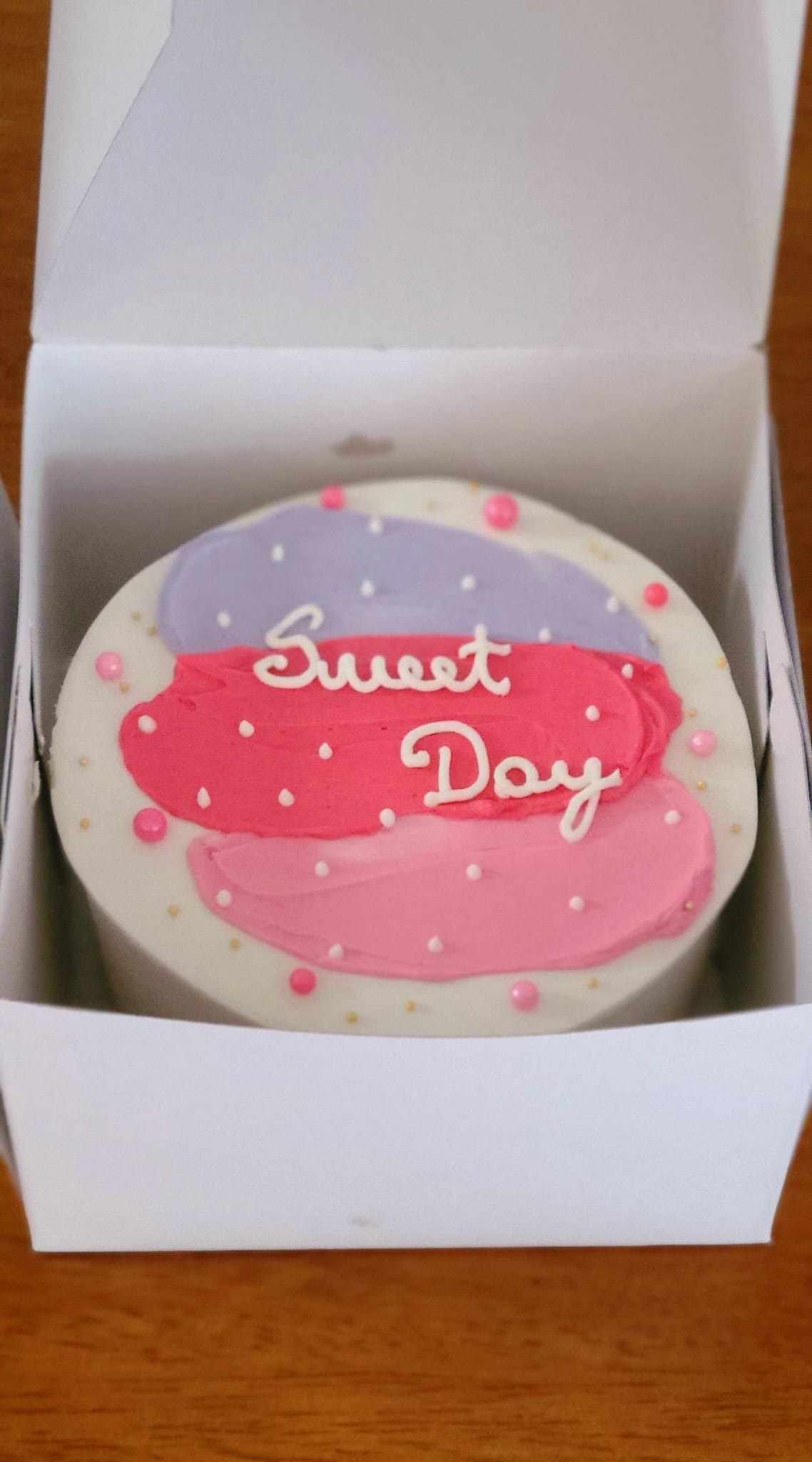 Special Message - Lunch box cake