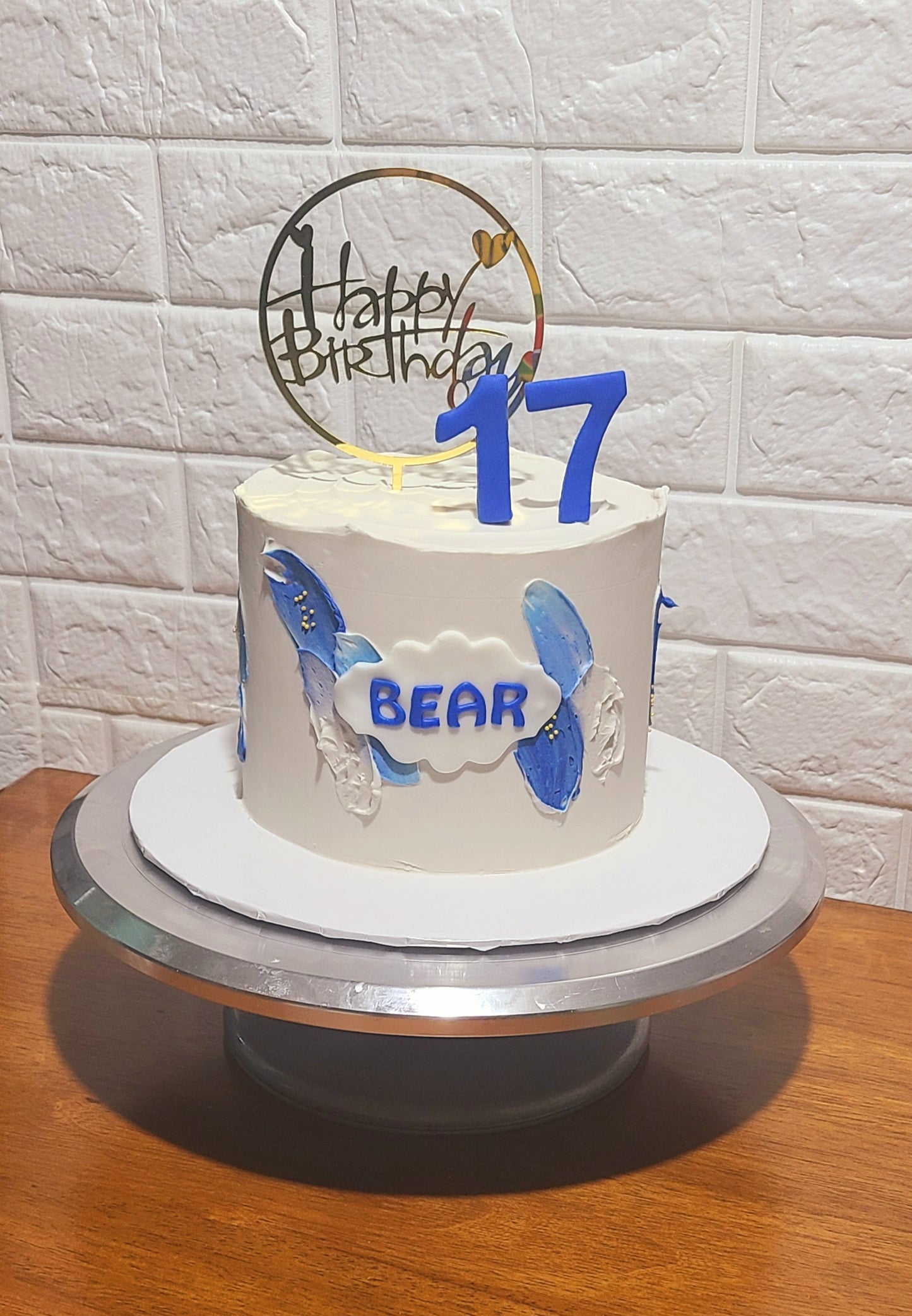 Special for Fast Cake - Add name and/or number and/or Happy Bday sign